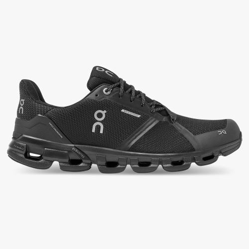 Scarpe Running ON Cloudflyer Waterproof Uomo Nere IT 70906